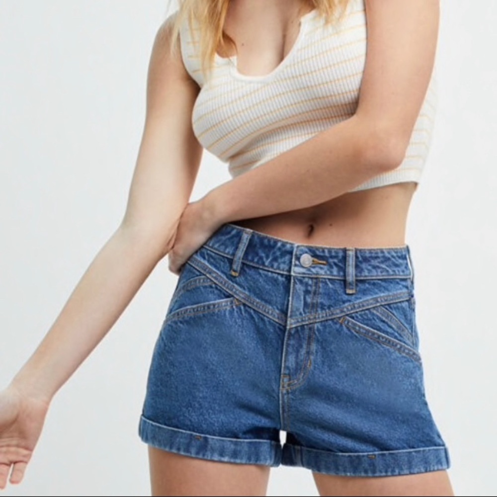 Pacsun Denim Mom Shorts